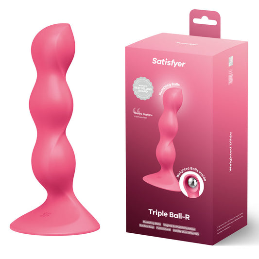 Satisfyer Triple Ball-R -  -  Beaded Anal Plug