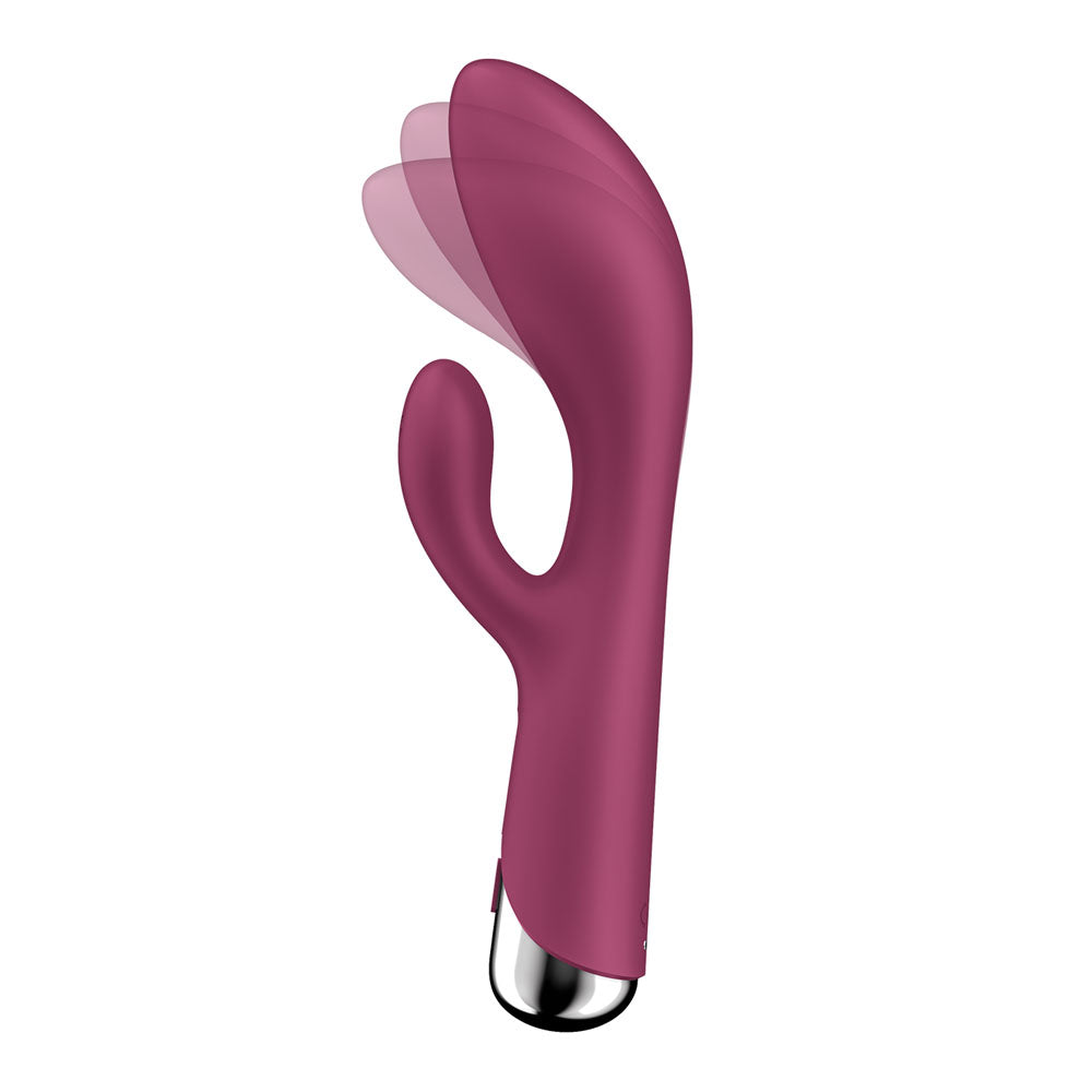 Satisfyer Spinning Rabbit 1 -  -  20 cm USB Rechargeable Rotating Rabbit Vibrator