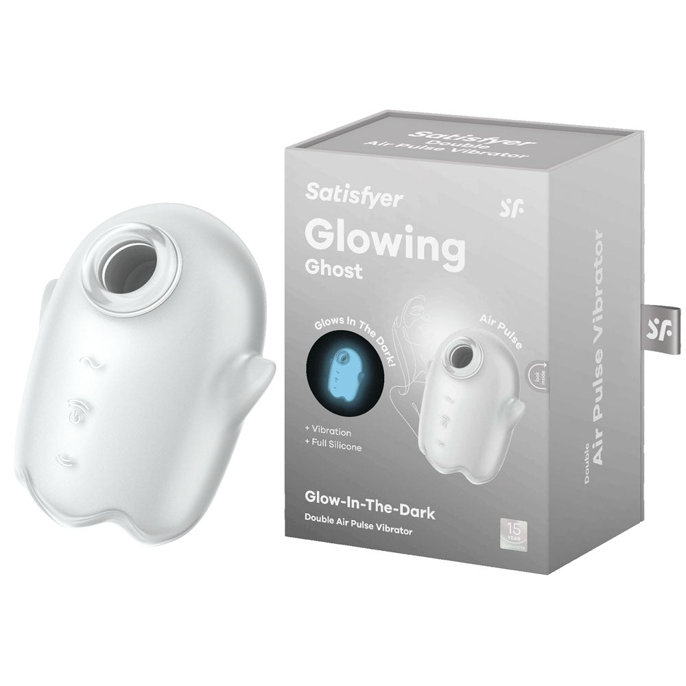 Satisfyer Glowing Ghost -  - Glow in Dark  USB Rechargeable Air Pulse Stimulator