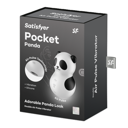 Satisfyer Pocket Panda black & White