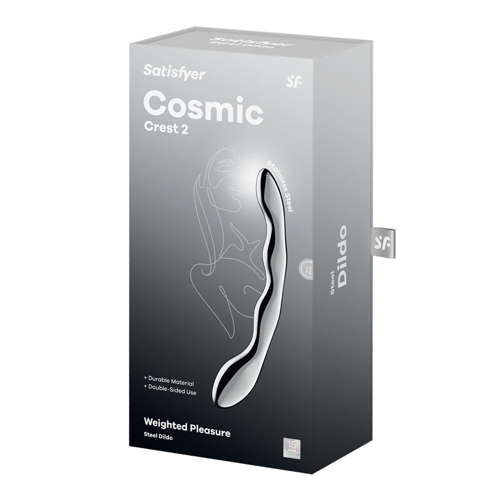 Satisfyer Cosmic Crest 2 -  Steel 20.5 cm Dildo