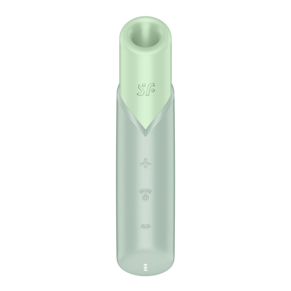 Satisfyer Naughty Kiss - Mint  USB Rechargeable Air Pulse Stimulator