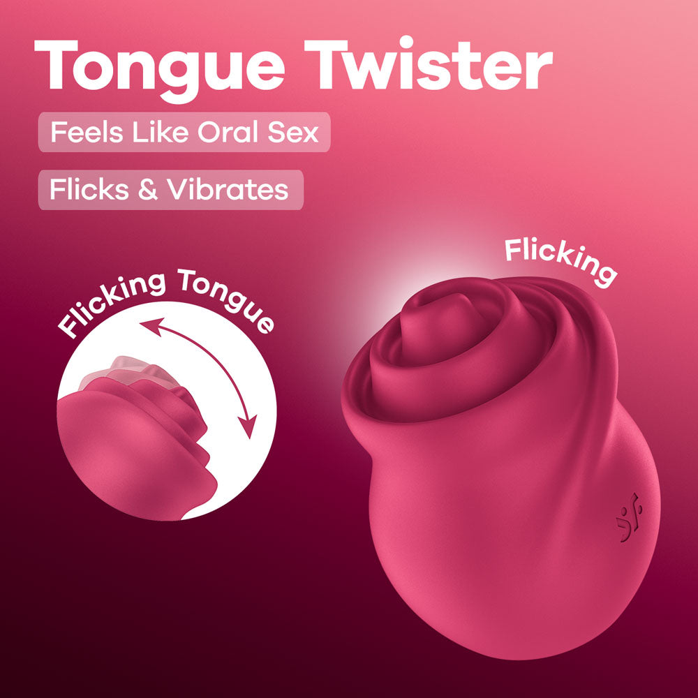 Satisfyer Tongue Twister -  USB Rechargeable Stimulator