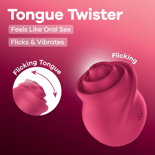 Satisfyer Tongue Twister -  USB Rechargeable Stimulator