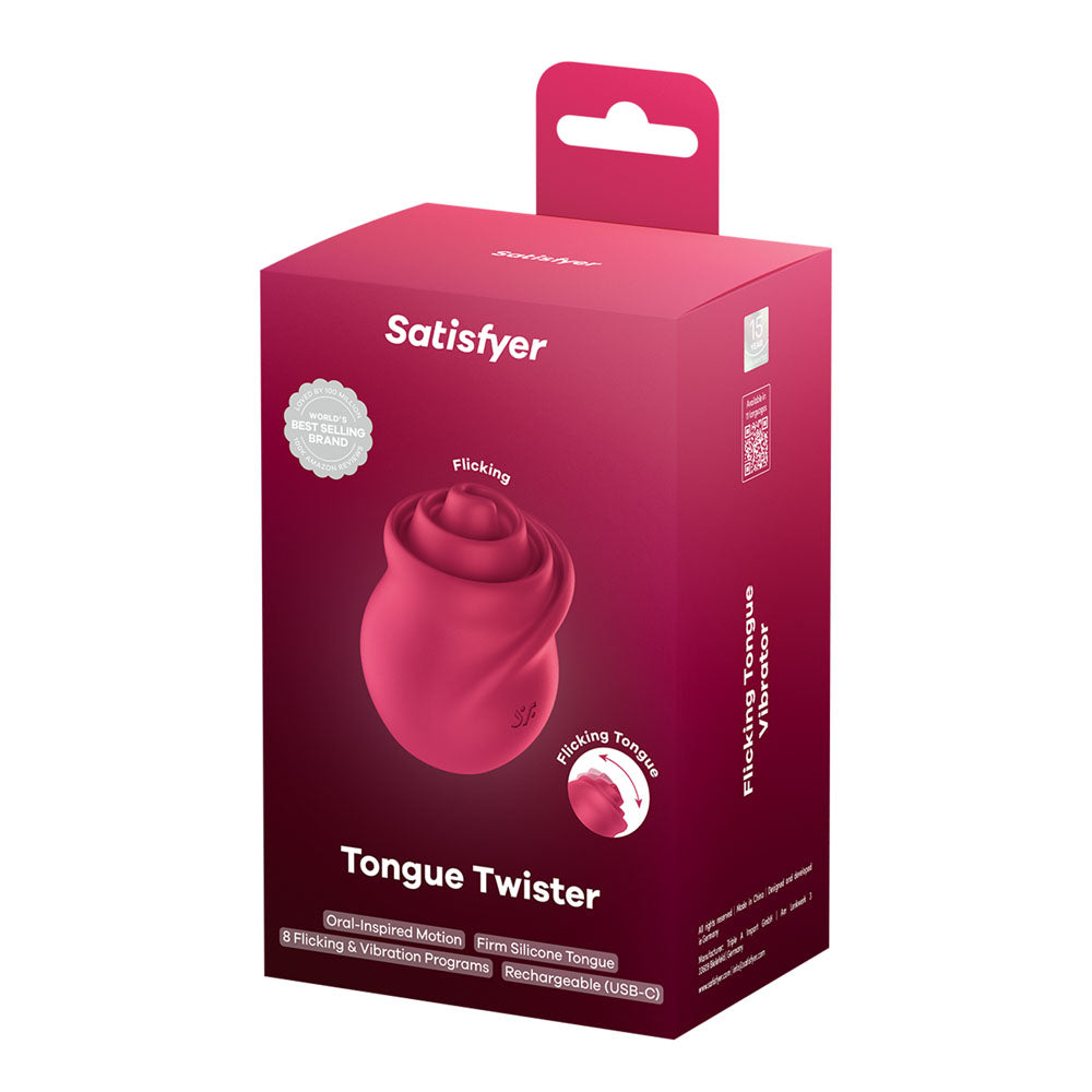 Satisfyer Tongue Twister -  USB Rechargeable Stimulator