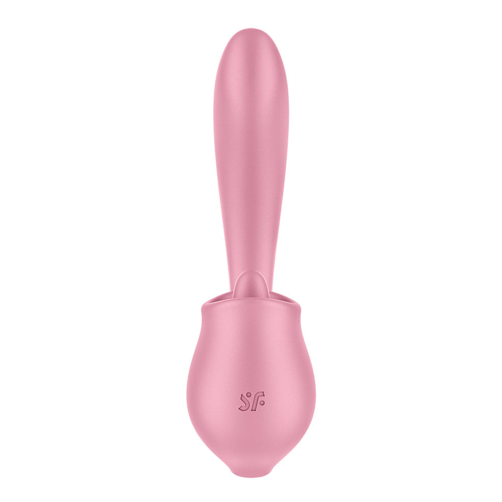 Satisfyer Tongue Genius -  USB Rechargeable Vibrator with Flicking Clit Stimulator