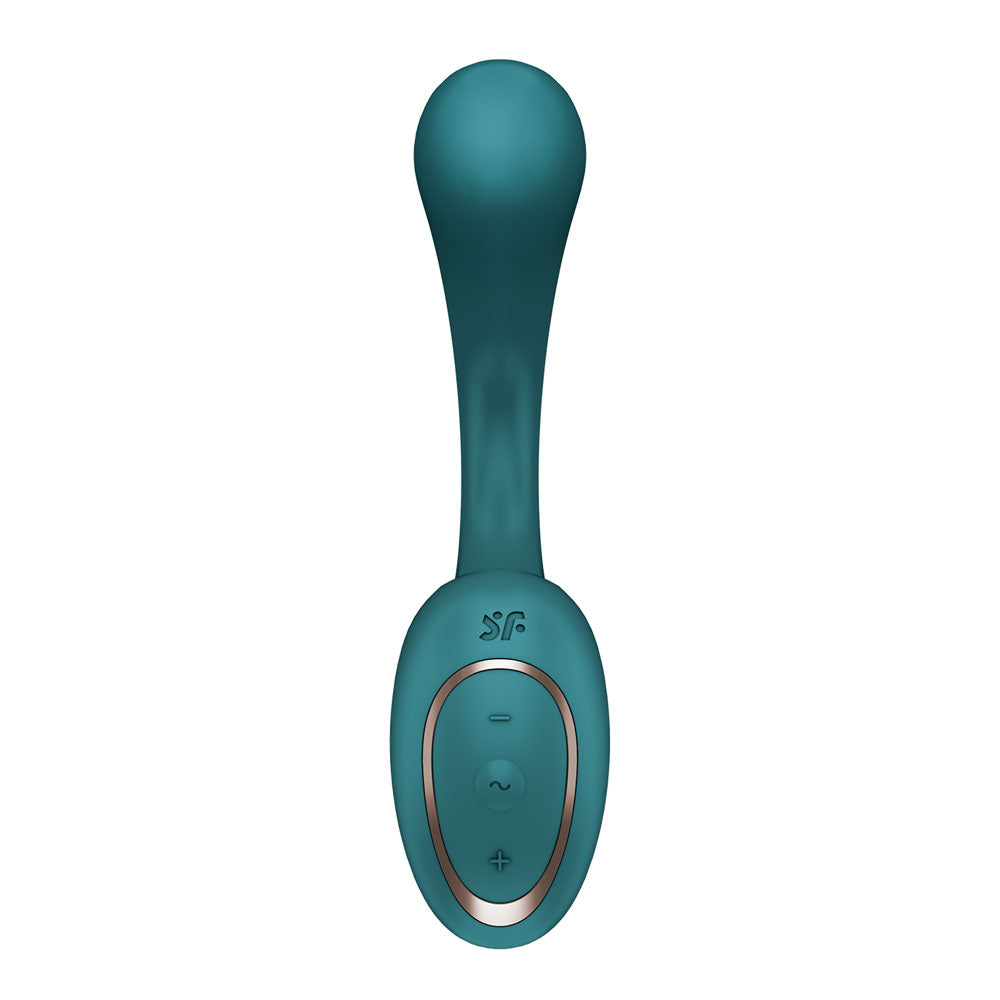 Satisfyer G For Goddess 2 - Bottle  - Bottle  18.8 cm USB Rechargeable Gspot Vibrator with Clit Stim