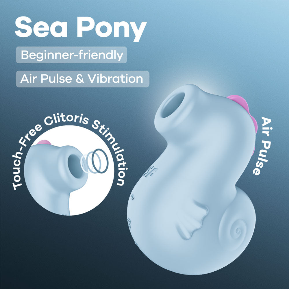 Satisfyer Sea Pony - Baby  USB-C Rechargeable Air Pulse Stimulator