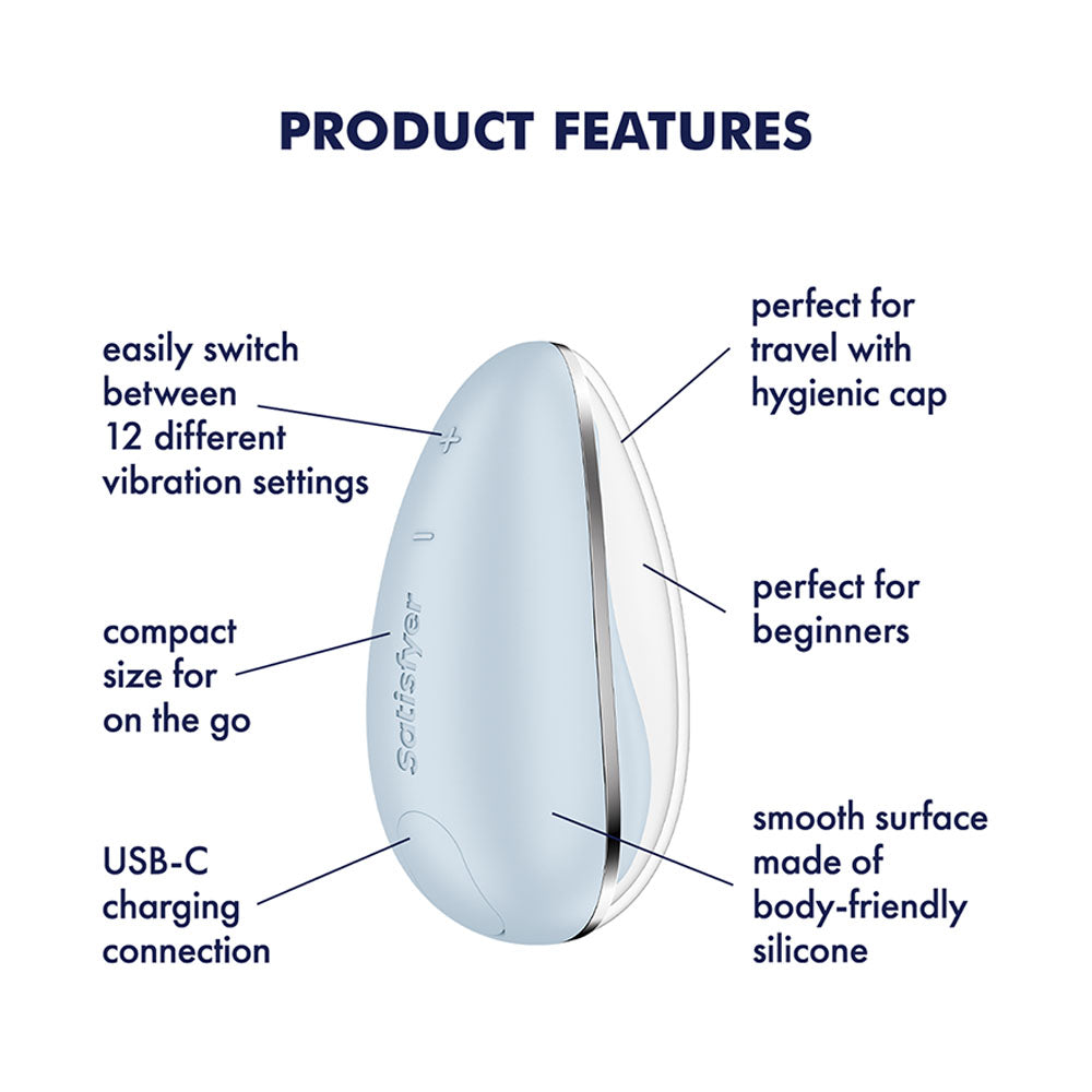 Satisfyer Drop To Go -  -  USB Rechargeable Clitoral Stimulator