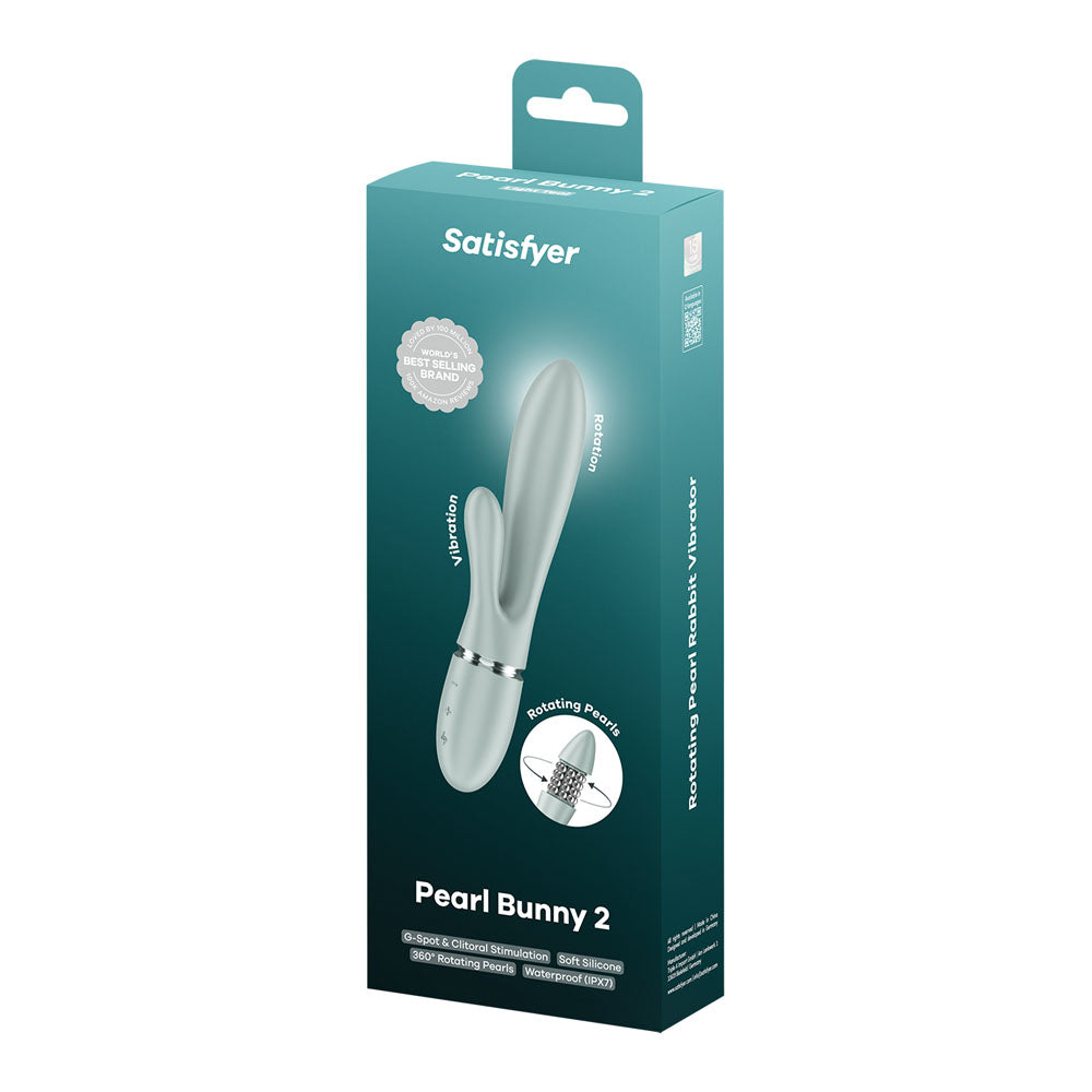 Satisfyer Pearl Bunny 2 -  -  21.5 cm USB-C Rechargeable Rabbit Vibrator