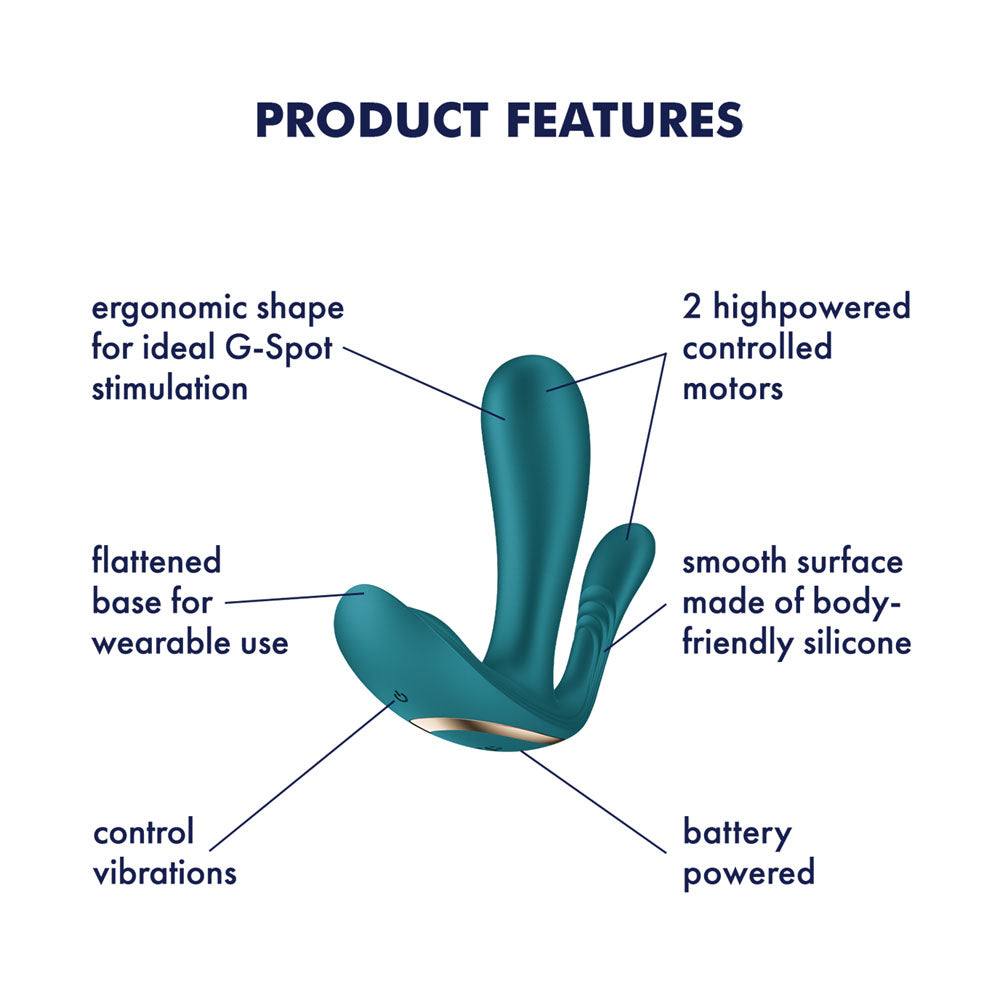 Satisfyer Top Secret + - Battery Series -  Wearable Vibrator