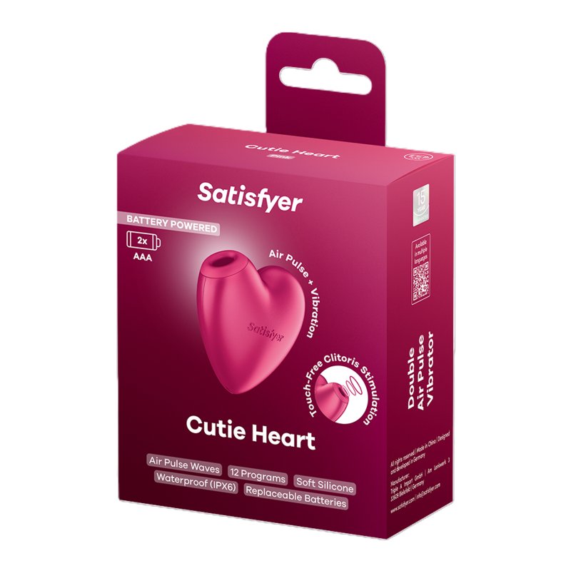 Satisfyer Cutie Heart Battery Series pink
