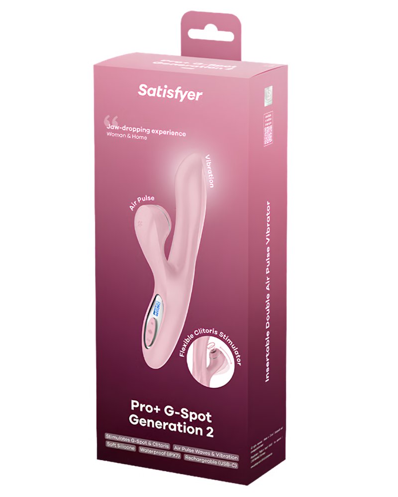 Satisfyer Pro + G-Spot Battery Series rosa