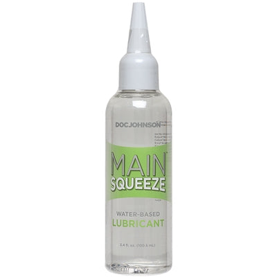 Main Squeeze Water Based Lubricant - 3.4 fl. Oz