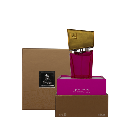 SHIATSU Pheromon Fragrance woman pink 15 ml