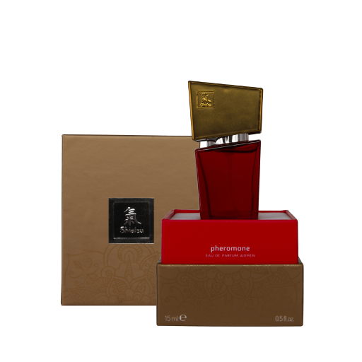 SHIATSU Pheromon Fragrance woman red 15 ml