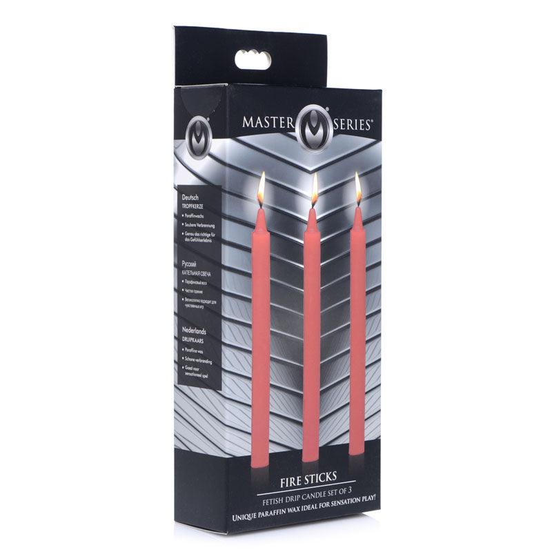 Master Series Fetish Drip Candles -  - 3 Pack