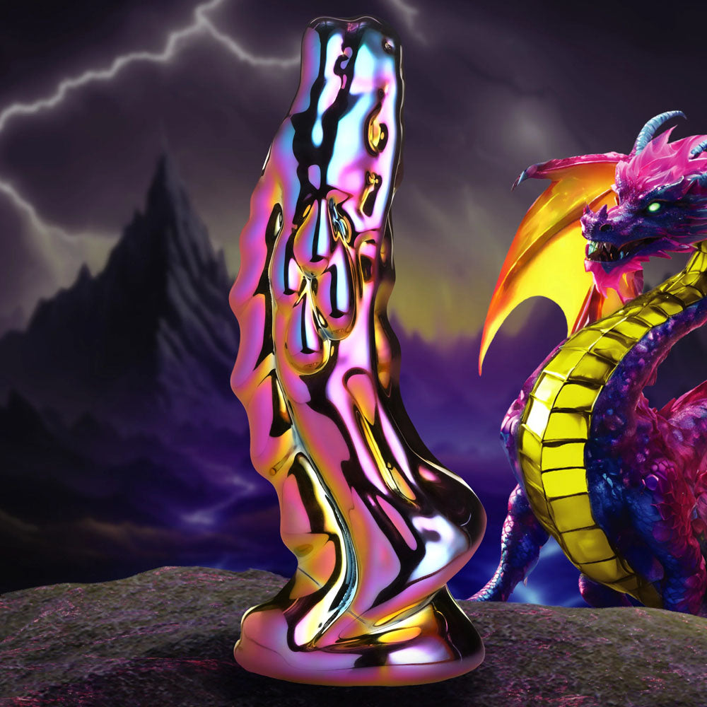 Creature Cocks Dragon Glass -  15.7 cm Glass Fantasy Dildo