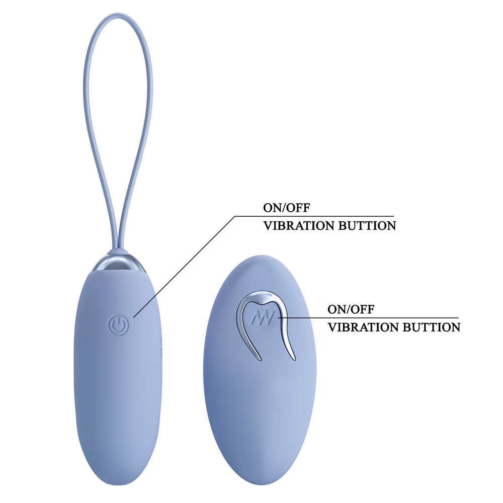 Party Up IVAN Remote Egg -  -  USB Rechargeable Vibrating Egg with Wireless Remote