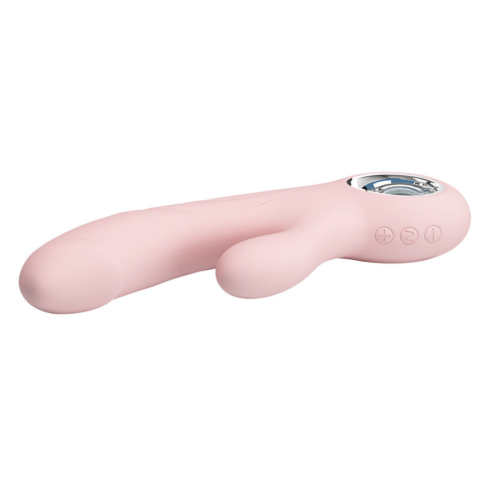 Party Up DAVE Rabbit Vibe -  -  19 cm USB Rechargeable Rabbit Vibrator