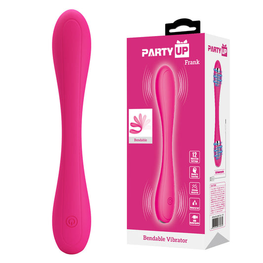 Party Up FRANK Bendable Vibe -  -  17.1 cm Bendable Vibrator