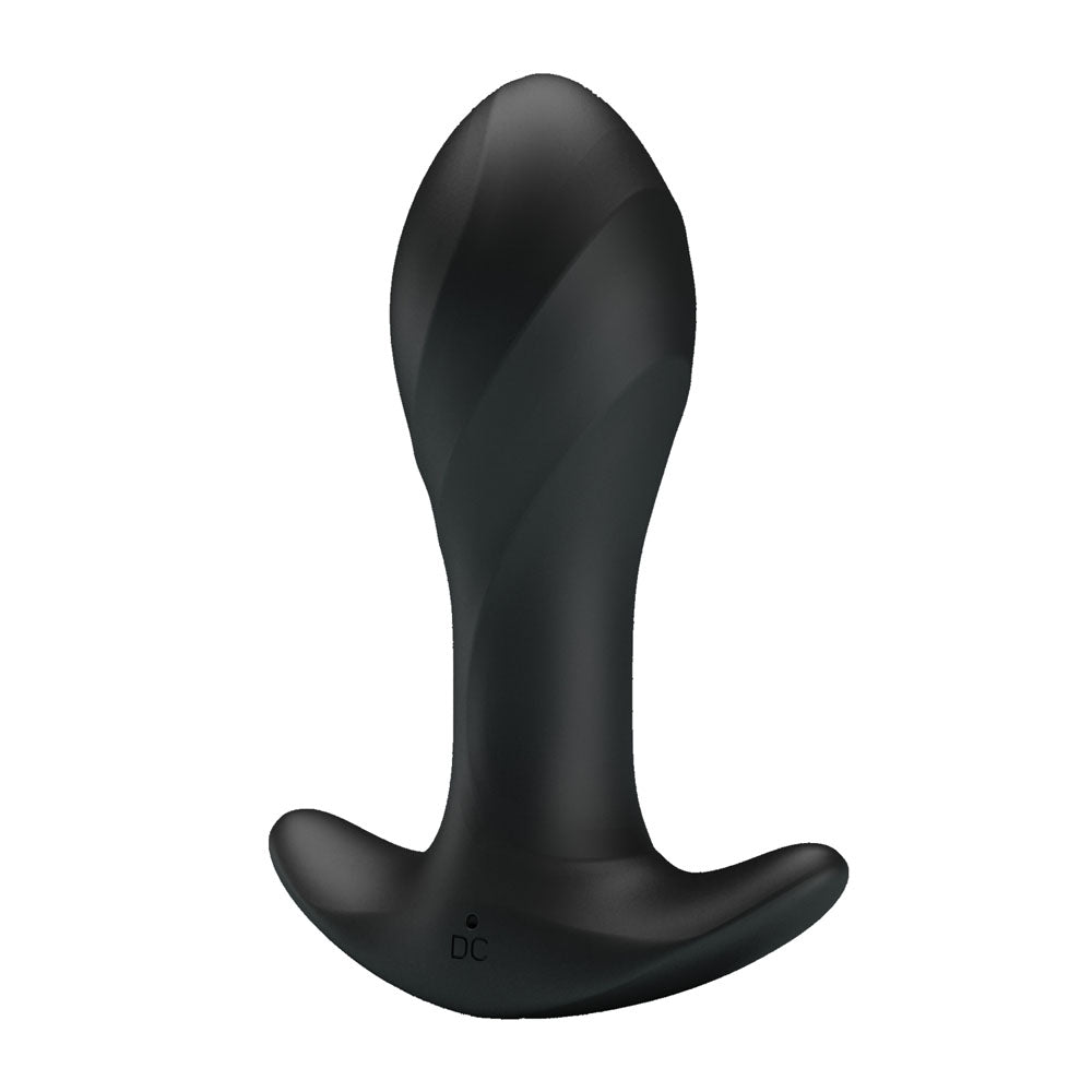 Party Up KEITH Vibrating Plug -  10.5 cm USB Rechargeable Vibrating Butt Plug