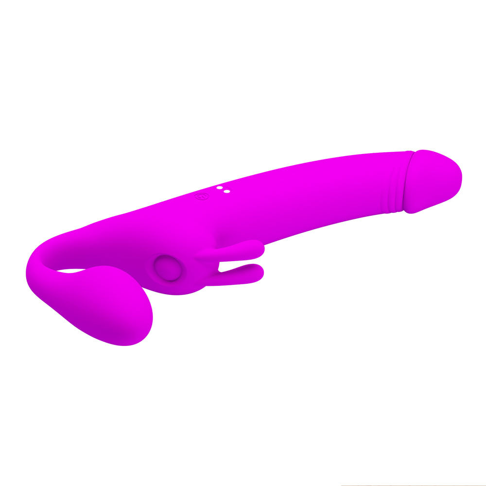 Party Up OLIVER Strapless Strap-On -  28.3 cm USB Rechargeable Strapless Strap-On