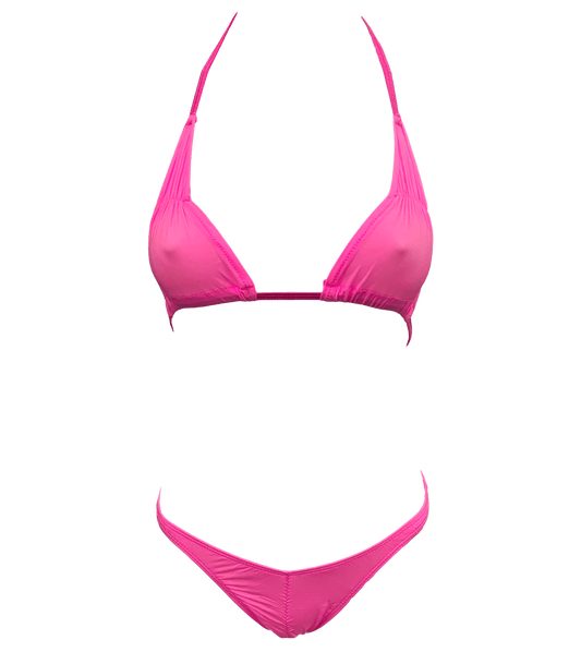 BIK001 - Hot Pink - Love in Leather