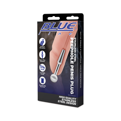STAINLESS STEEL PEEPHOLE PENIS PLUG