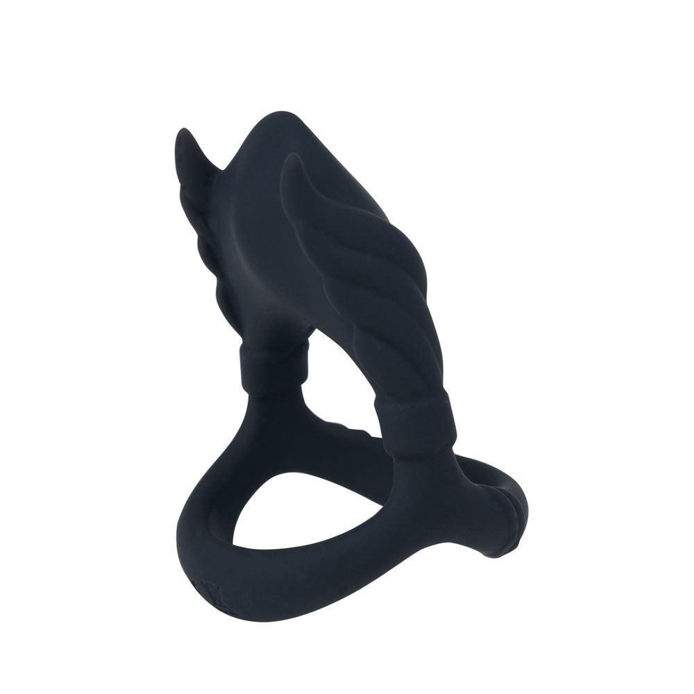 Maia ROCKY -  -  USB Rechargeable Vibrating Cock & Balls Ring Cock Ring