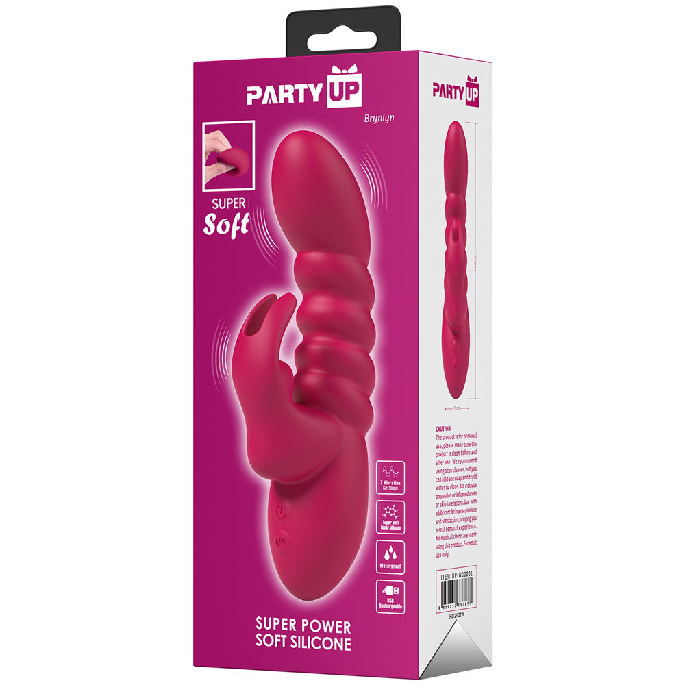 Party Up BRYNLYN -  -  18.2 cm USB Rechargeable Rabbit Vibrator