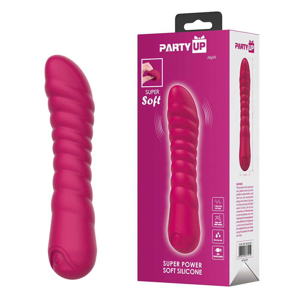 Party Up JAYLEI -  -  14.6 cm USB Rechargeable Vibrator