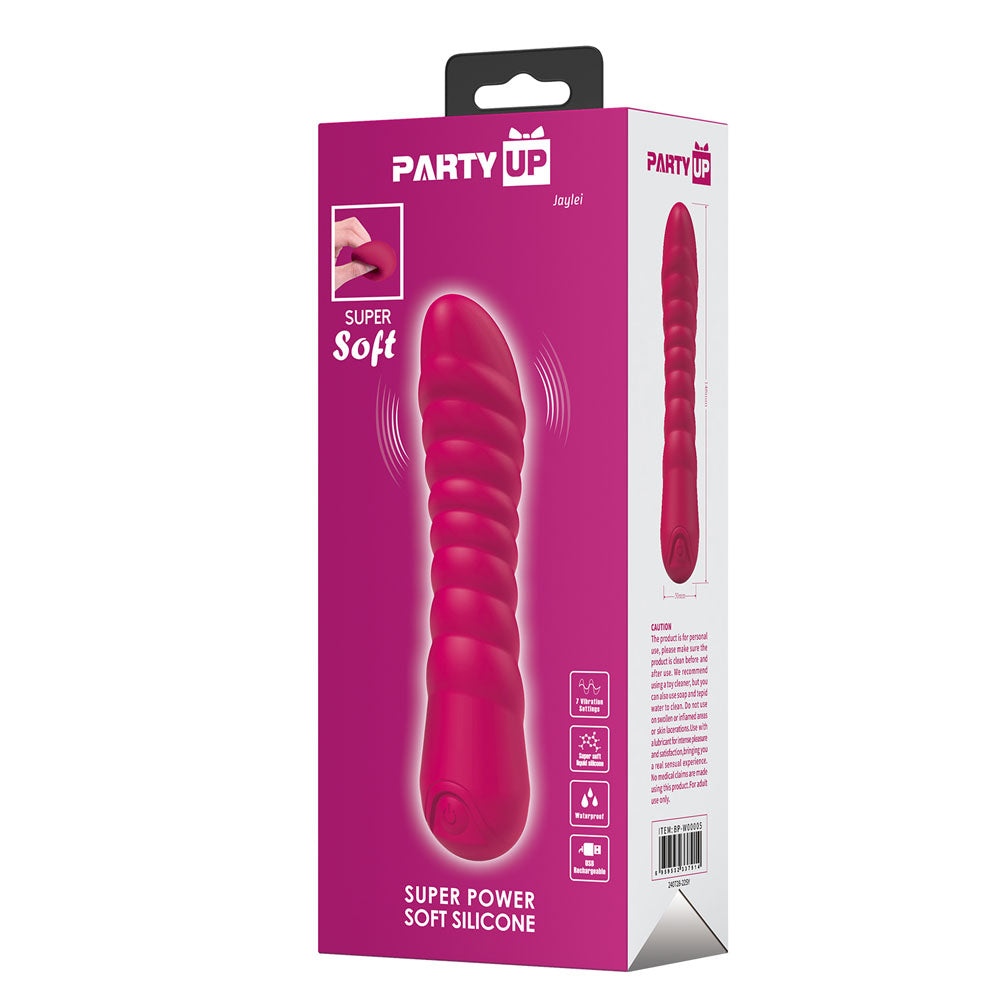 Party Up JAYLEI -  -  14.6 cm USB Rechargeable Vibrator