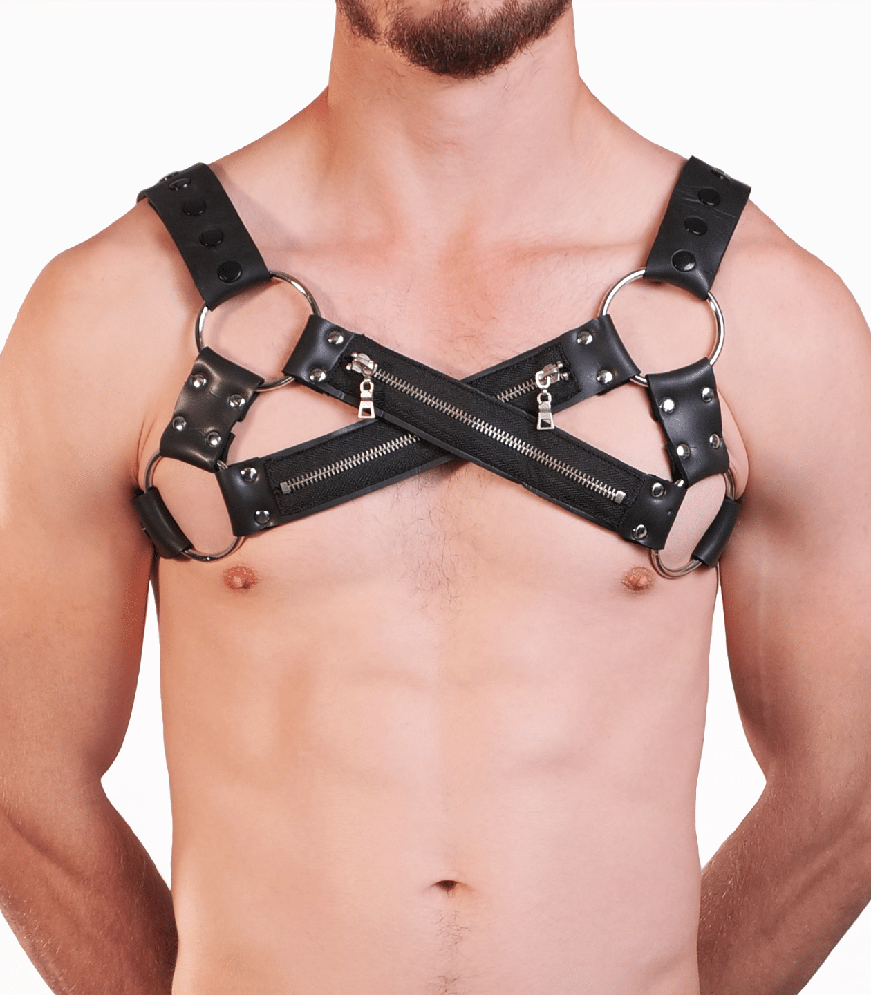 BRA016 Harness - Love in Leather
