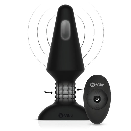 b-Vibe RIMMING PLUG XL BLACK