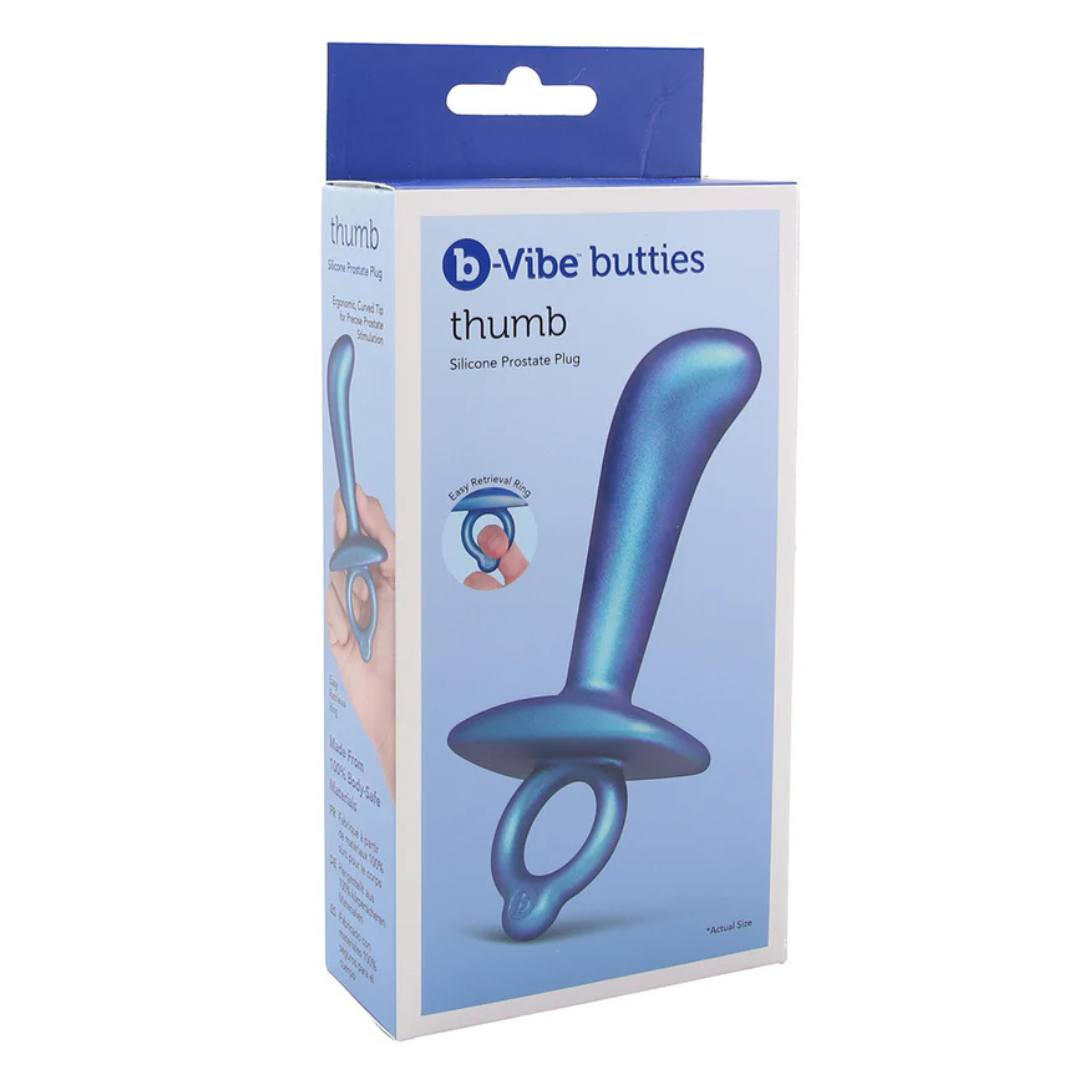 B-Vibe BUTTIES THUMB SILICONE PROSTATE PLUG