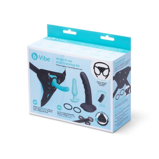 B-Vibe strap-it-on anal training kit