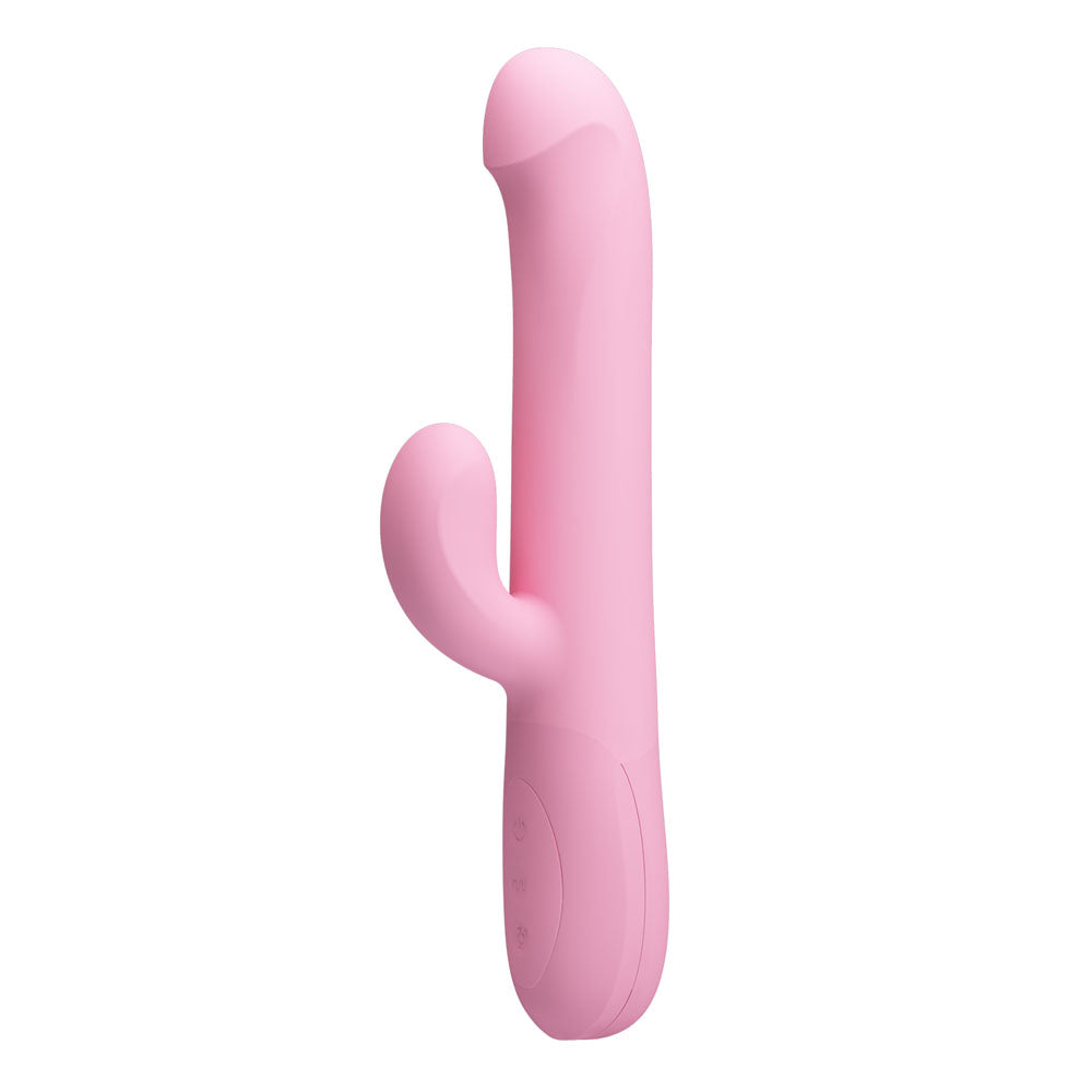 Party Up DEAN Wavy Rotation Vibe -  -  23.8 cm USB Rechargeable Rotating Rabbit Vibrator