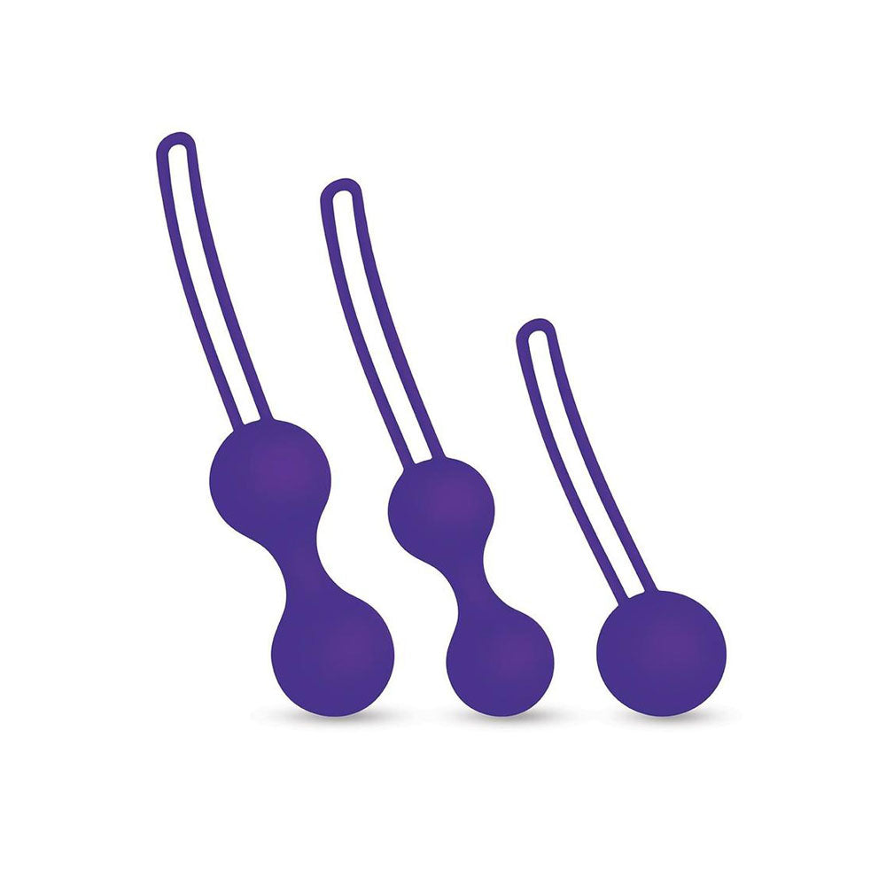Bodywand Squeeze 3pc Kegel Training Set - Weighted Kegel Ball Set - 3 Piece Kit