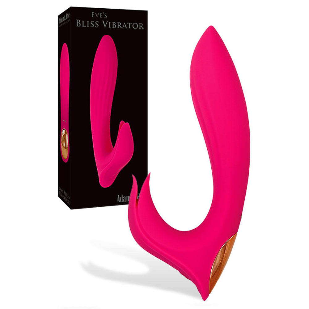 Adam & Eve EVES BLISS VIBRATOR -  17.8 cm USB Rechargeable Rabbit Vibrator