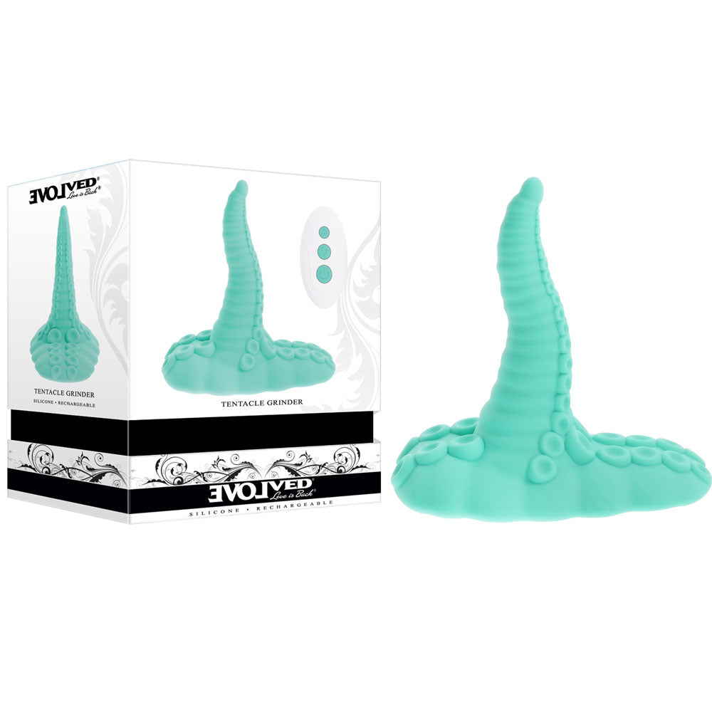 Evolved TENTACLE GRINDER -  USB Rechargeable Fantasy Dildo Grinder Pad with Wireless Remote