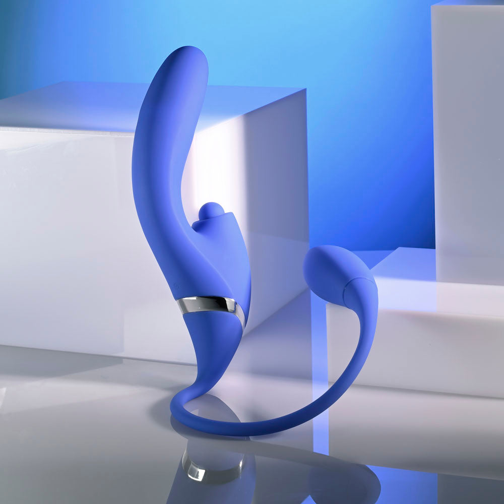 Evolved ALL IN -  USB Recahrgeable Triple Stimulating Vibrator