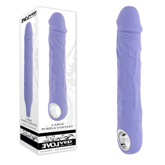Evolved LARGE  FANTASY -  21.8 cm USB Rechargeable Vibrator
