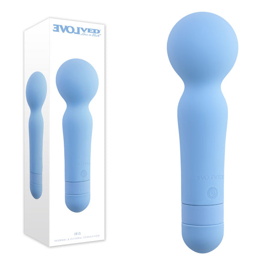 Evolved IRIS -  18.3 cm USB Rechargeable Massage Wand