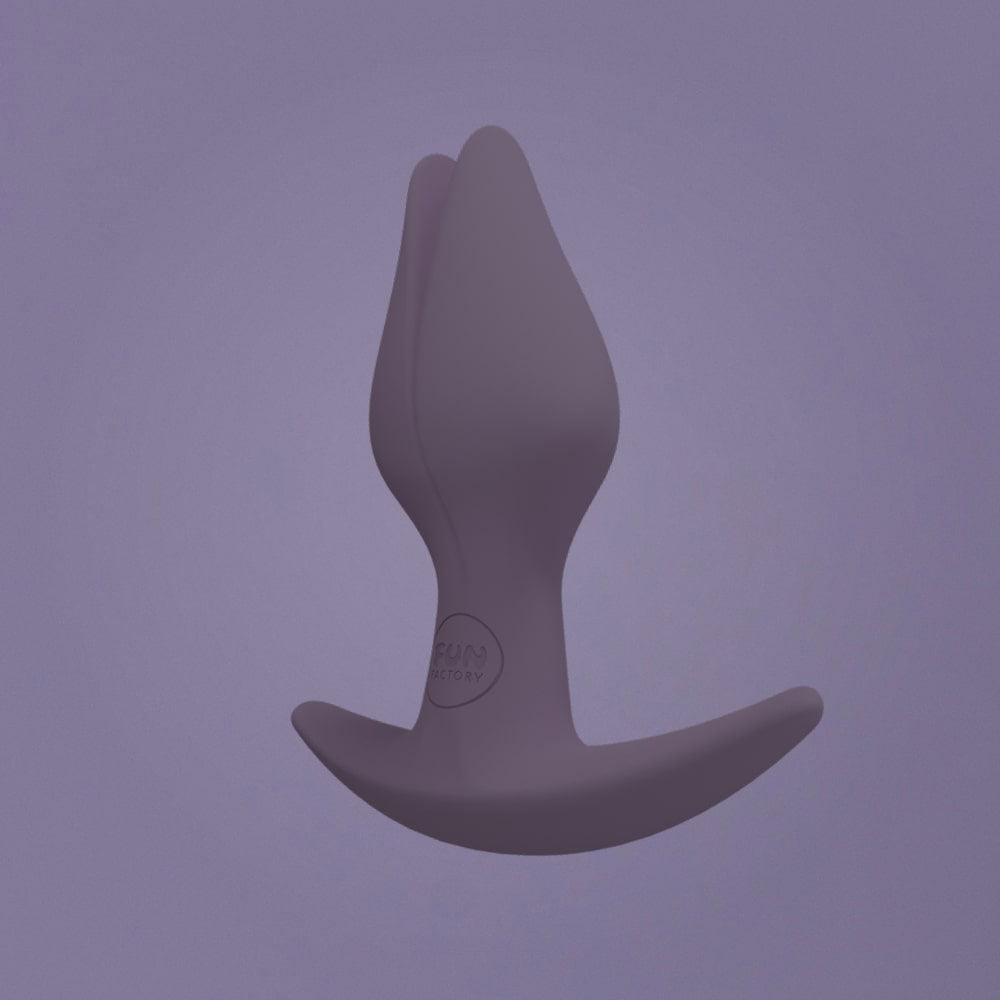 Fun Factory BOOTIE FEM dark taupe - Dark Taupe 8.5 cm Butt Plug for Women