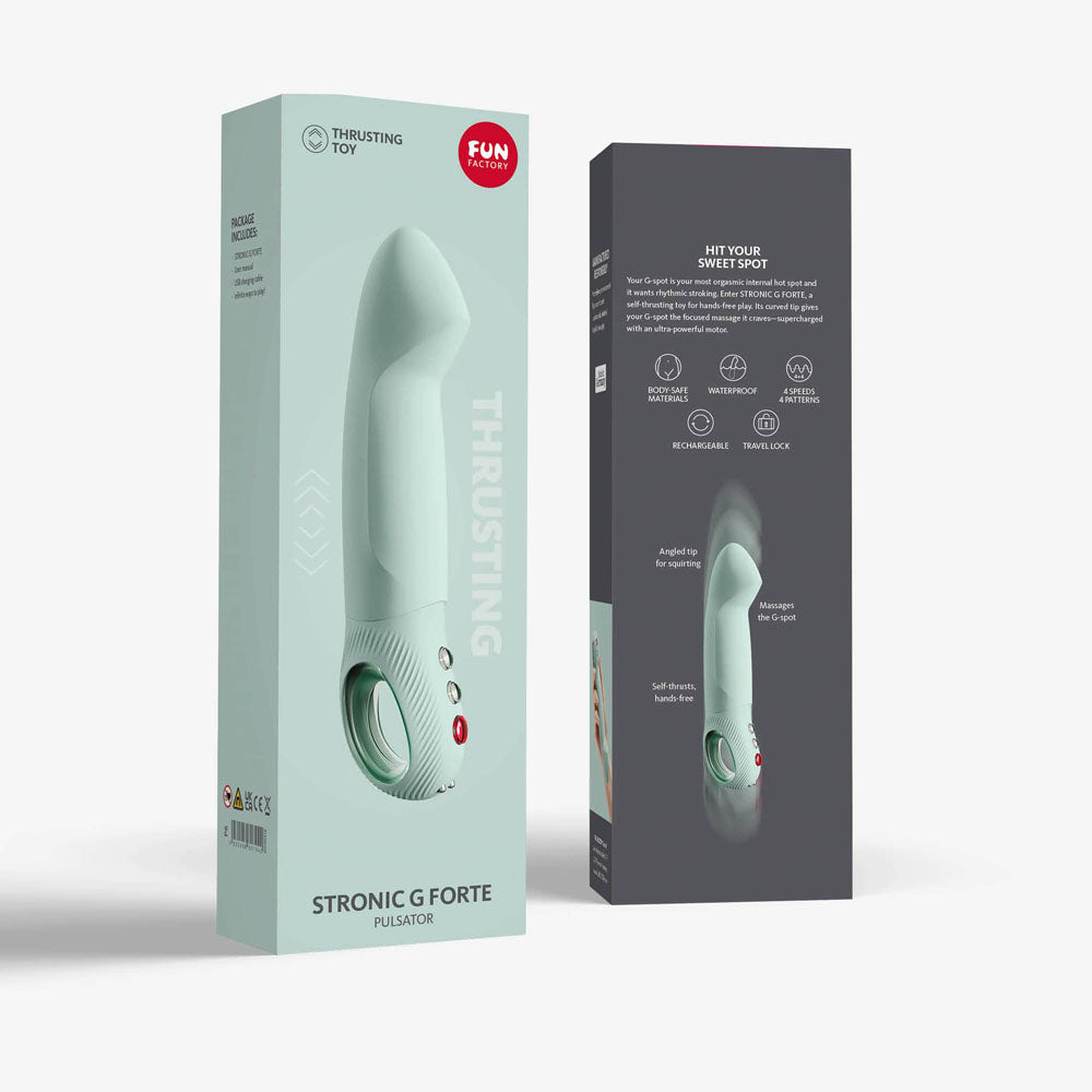 Fun Factory STRONIC G FORTE sage  - Mint  19 cm USB Rechargeable Thruster