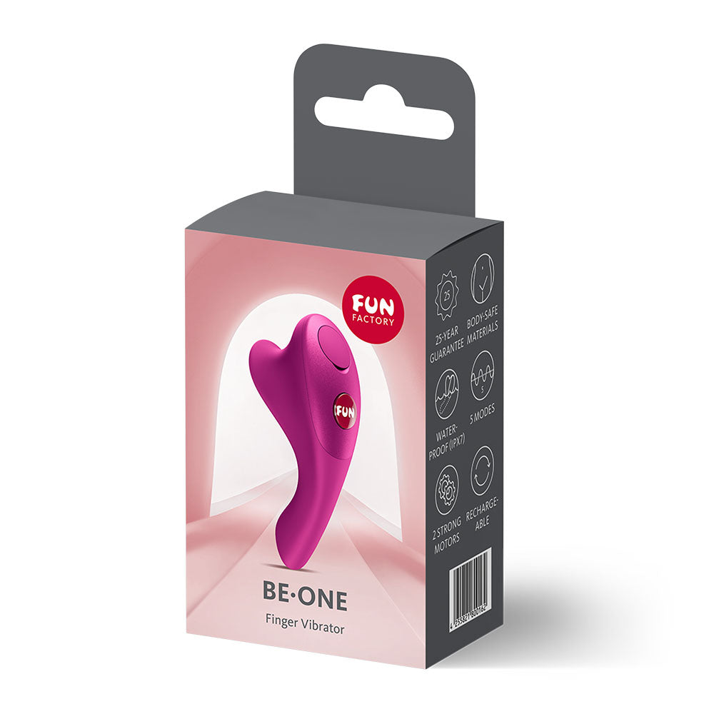 Fun Factory BE-ONE Magenta - Magenta USB-C Rechargeable Finger Stimulator
