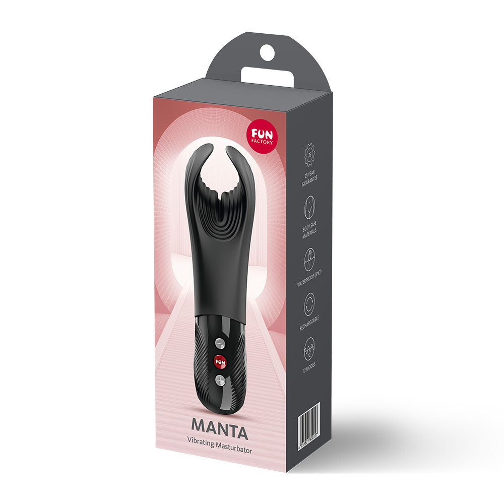 Fun Factory MANTA  -  USB-C Rechargeable Unisex Vibrator