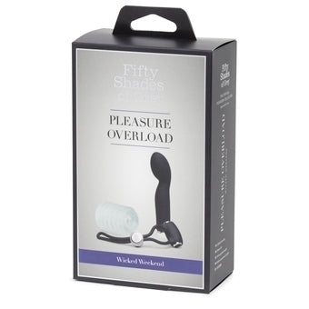 Fifty Shades of Grey Pleasure Overload Wicked Weekend Box (3 Piece) Black