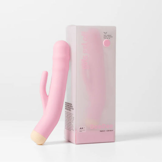 Girls Get Off - DeeDee -  19 cm USB Rechargeable Thrusting Rabbit Vibrator